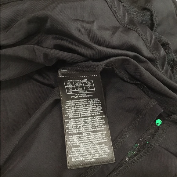 Guess peplum sequin shirt size XXS NWT $69 - Picture 7 of 9